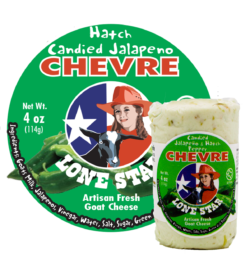 Goat Cheese Candied Jalapeno medium label