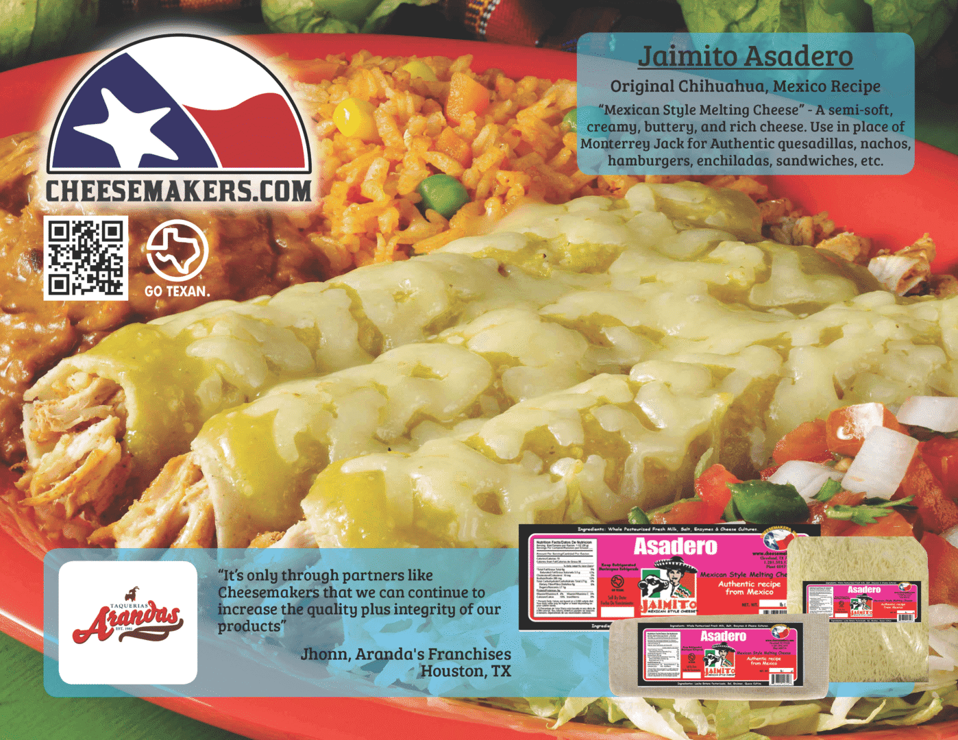 Jaimito 2019 May QuesoAsadero Taqueria Arandas Cheesemakers