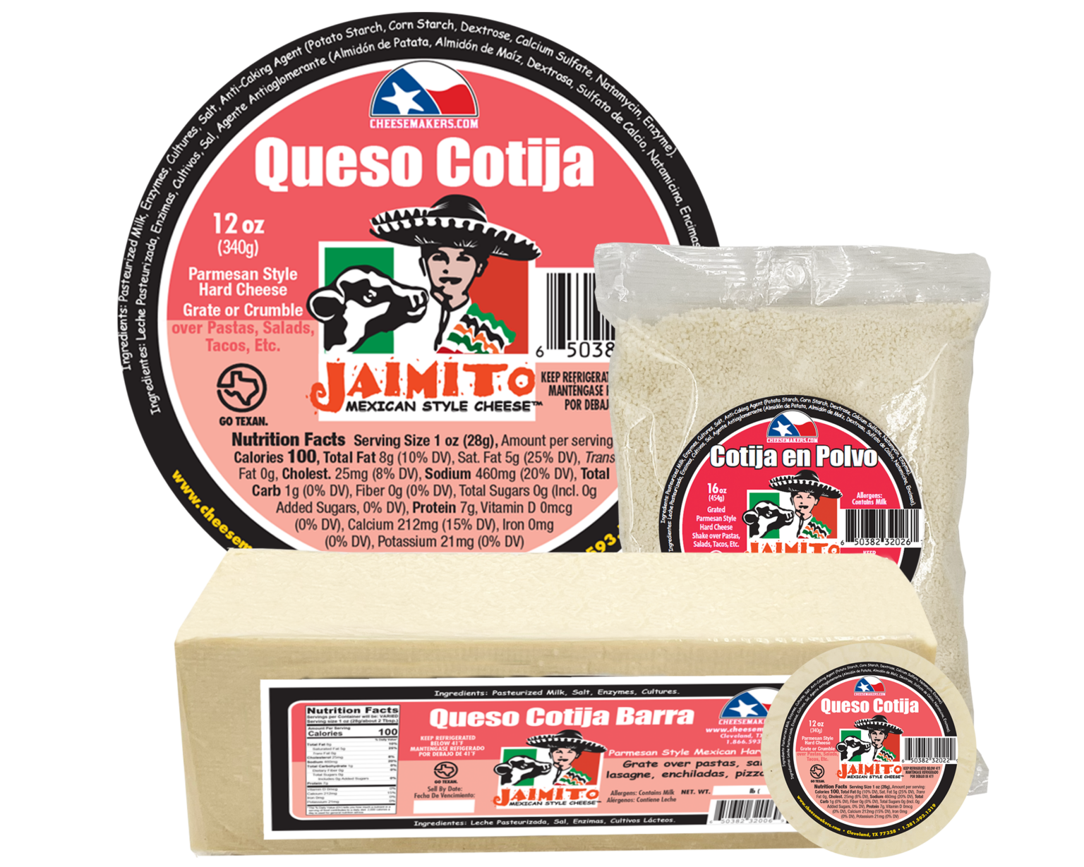 Queso Cotija - Cheesemakers